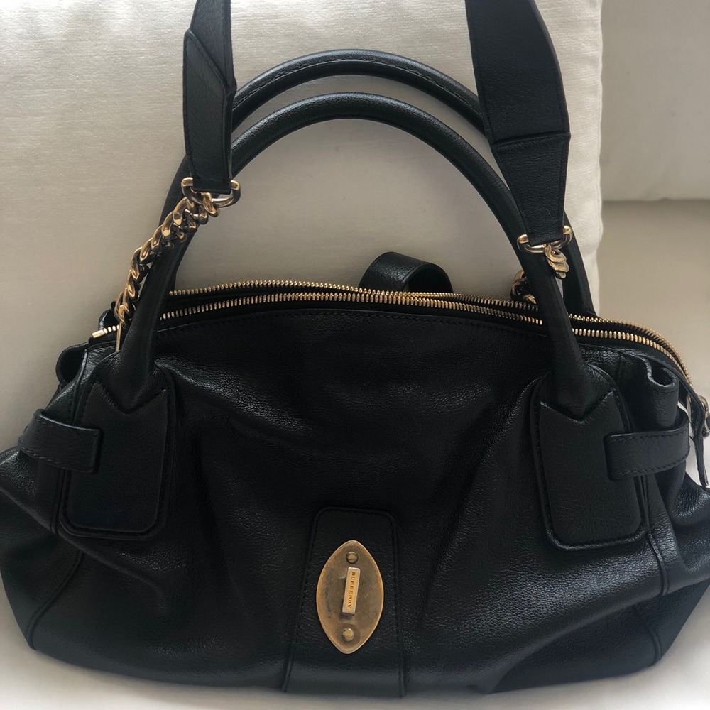 Burberry Calfskin Creighton Bag!
